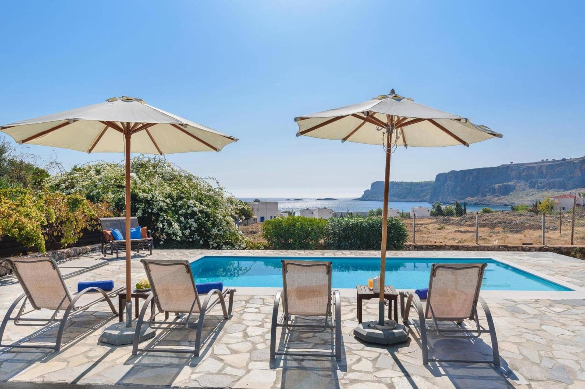 Villa Aqua Blu By Lindos (Rhodes)